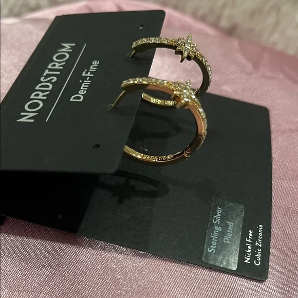 Astra Celestial Hoop Earrings - Picture 4 of 4